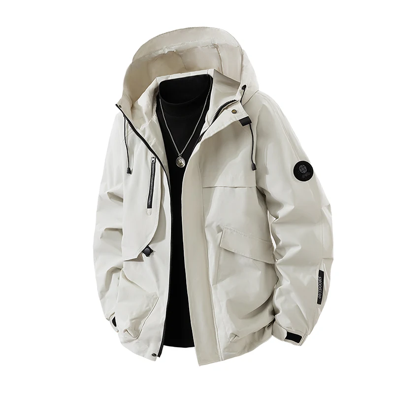 Multi-Pocket Hooded Jacket image 2