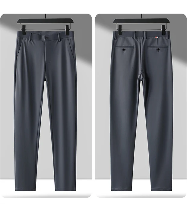Smart-Casual Straight-Leg Pants image 2