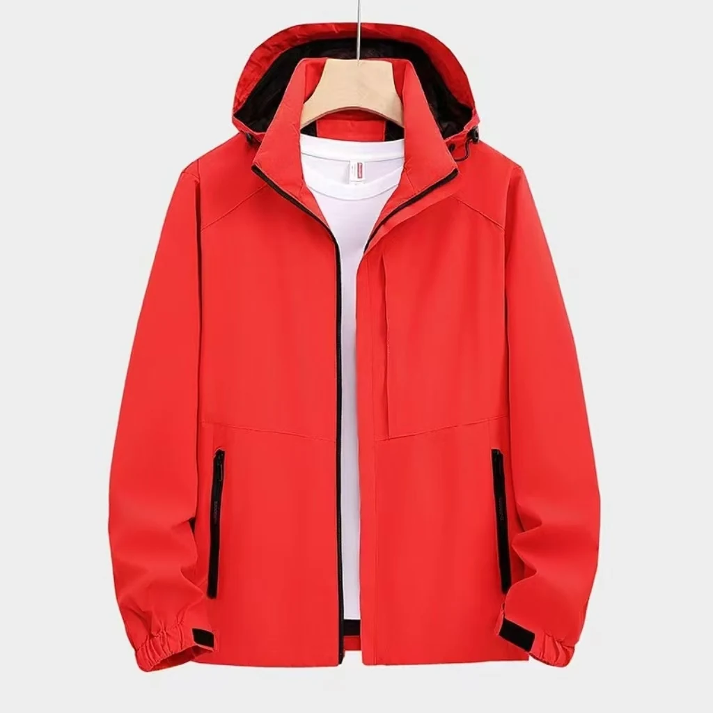 Hooded Zip-Front Jacket — style 8820