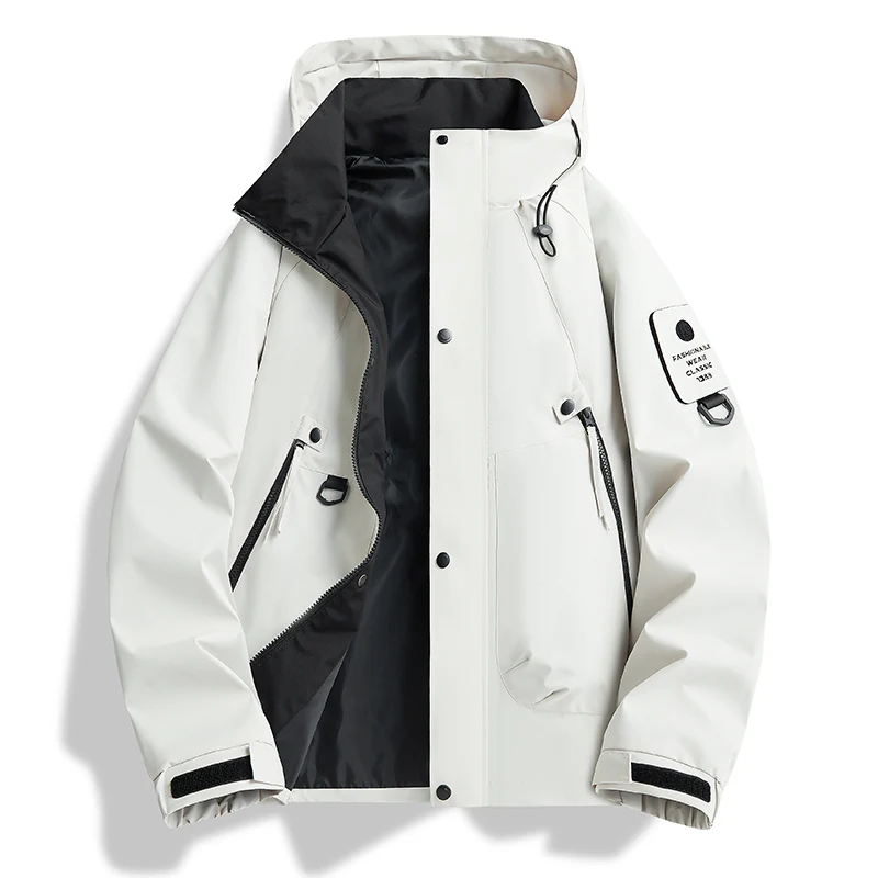 Relaxed Hooded Outdoor Jacket — style D99