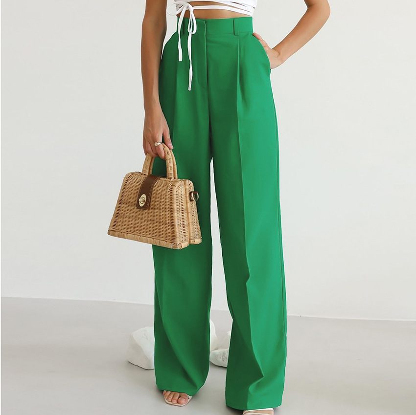 Women High-Waist Wide-Leg Trousers SC-01-W09