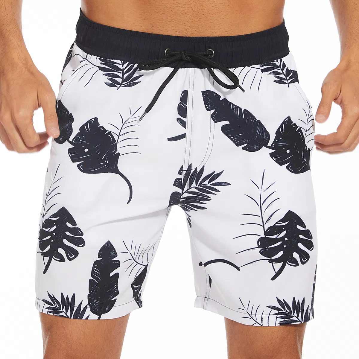 Men Botanical Beach Shorts SC-02-M03