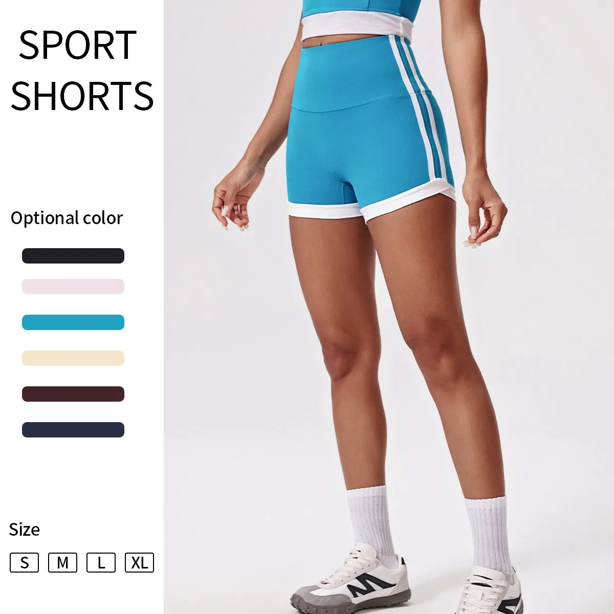 Women Lightweight Drawcord Running Shorts SC-02-W08