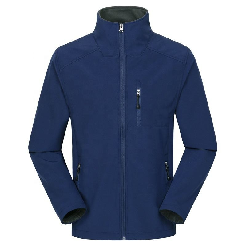 Men Stand-Collar Softshell Jacket SC-03-M01