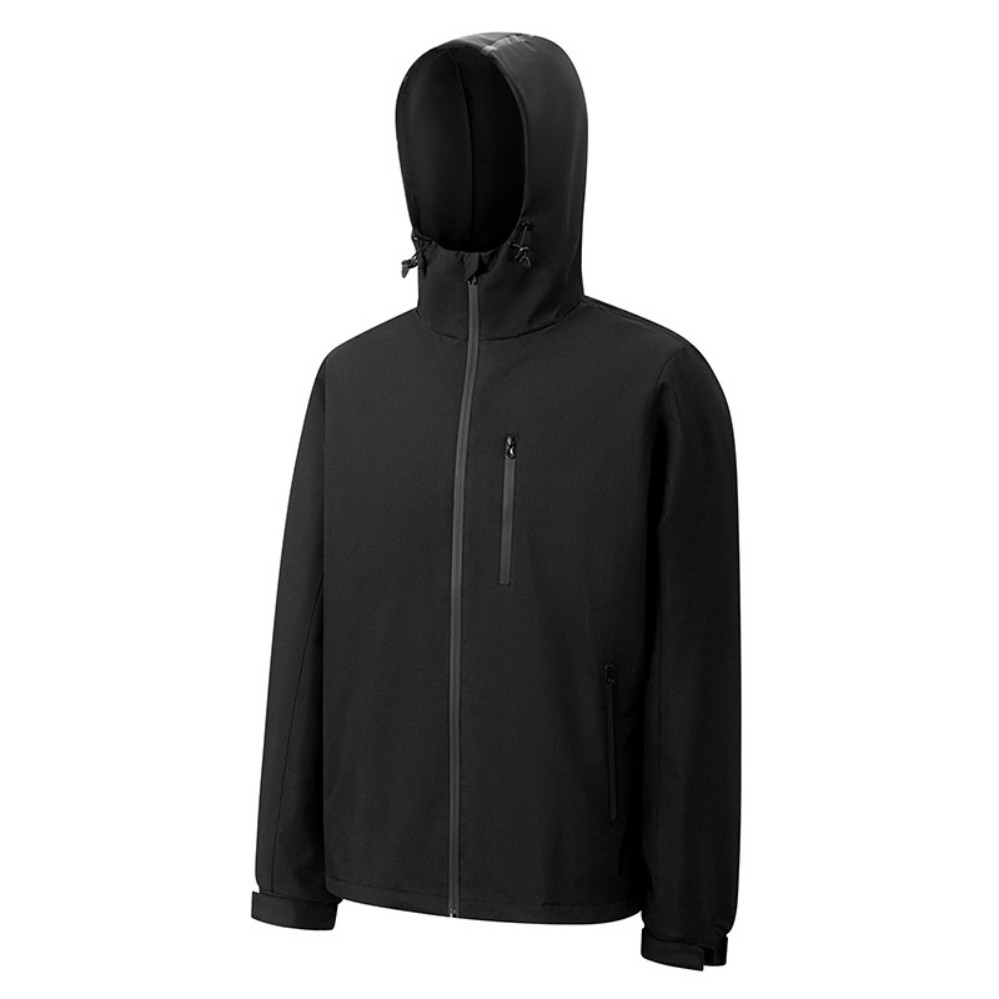Men Half-Zip Hooded Shell SC-03-M02