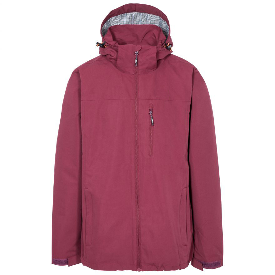 Men Storm-Collar Hooded Shell SC-03-M04