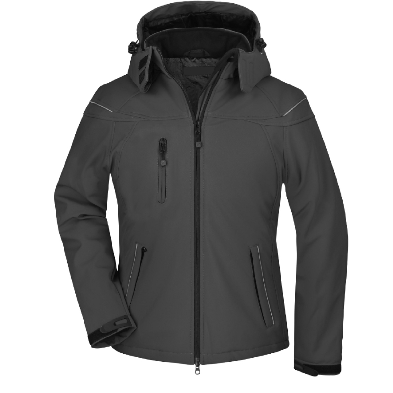 Women Detachable-Hood Softshell SC-03-W05