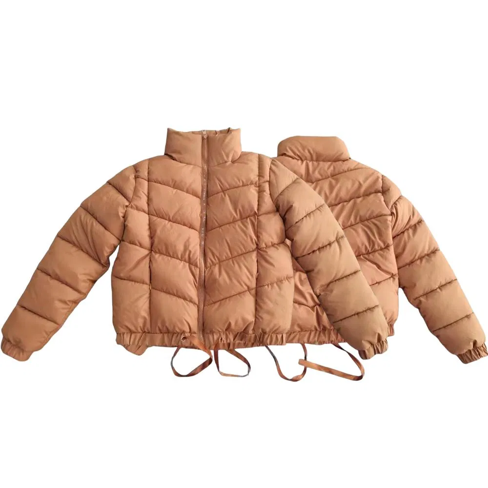 Women Drawcord-Hem Quilted Jacket SC-05-W09