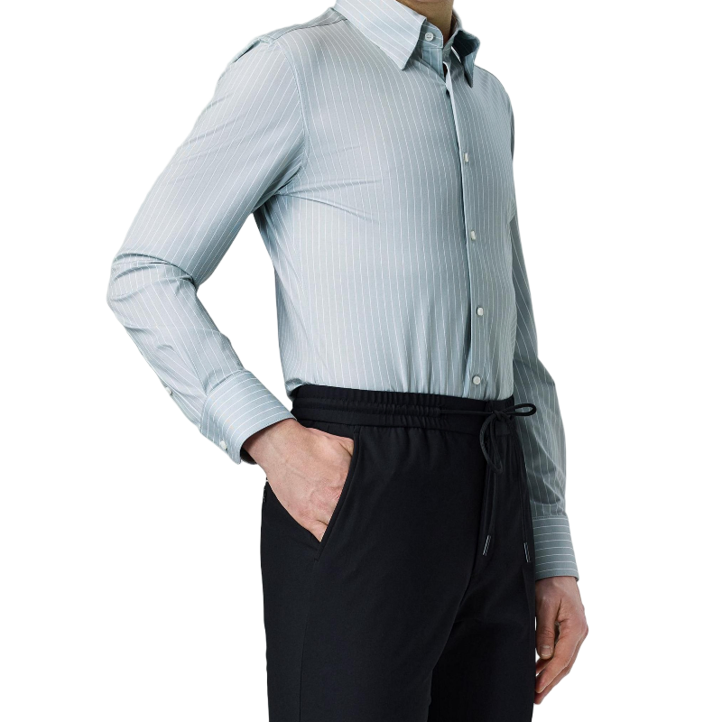 Fine-Stripe Dress Shirt SC-06-M01