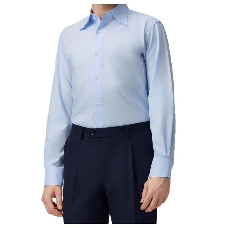 Men Slim-Fit Business Shirt SC-06-M02
