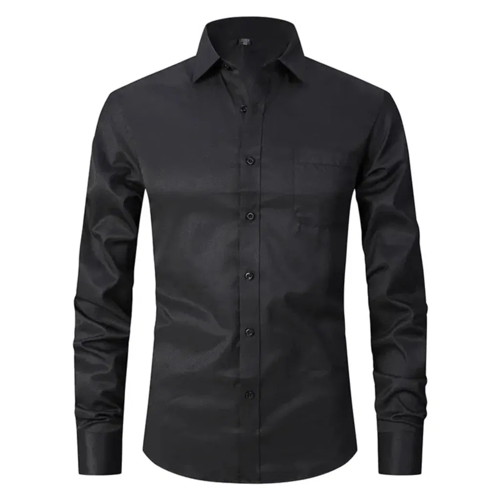Men Textured Waffle Shirt SC-06-M07