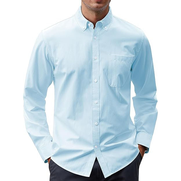 Men Button-Down Oxford Shirt SC-06-M10