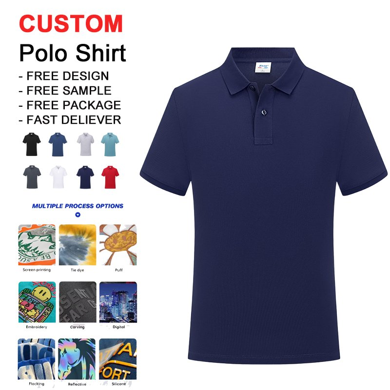 Men Classic Knit Polo SC-07-M08