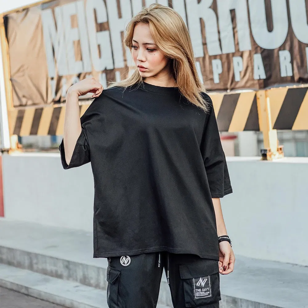 Women Boxy Drop-Shoulder Tee SC-07-W10
